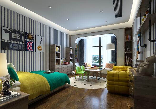 兒童房裝修的9個細節，打造健康成長空間